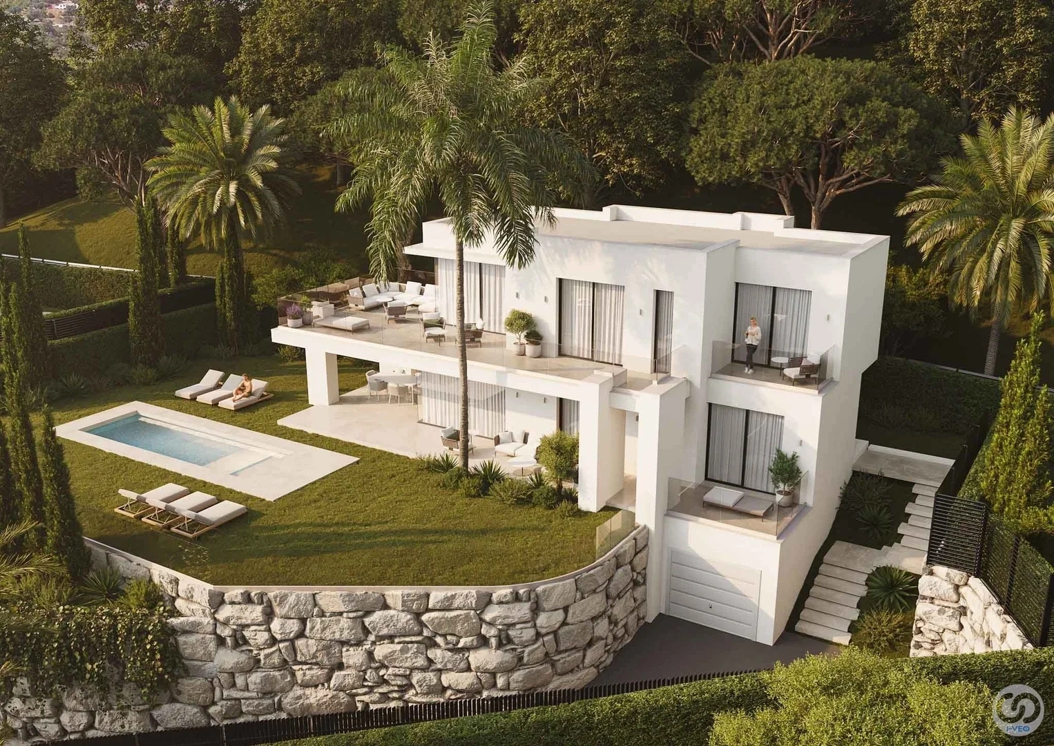 2 - vente maison vue mer malaga  andalousie espagne