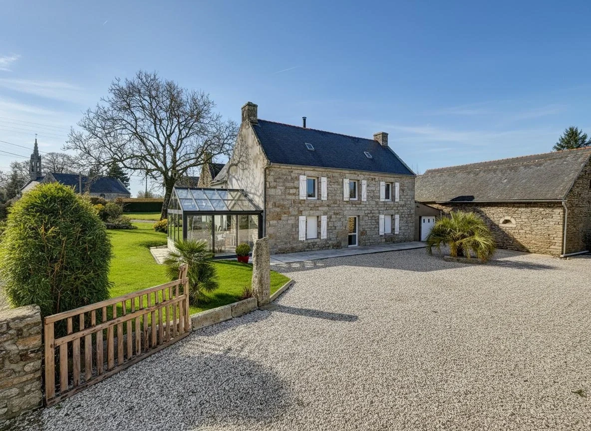 1 - verkoop huis scaër finistère - bretagne frankrijk
