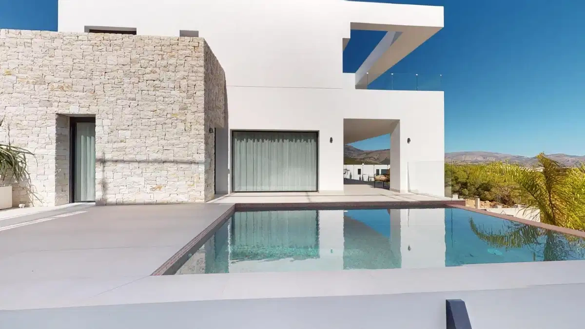 2 - продажа дом вид моря polop - costa blanca валенсия испания
