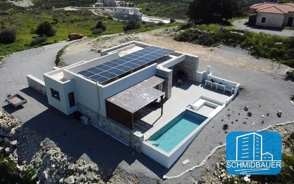 1 - vente maison vue mer kamilárion crète grèce