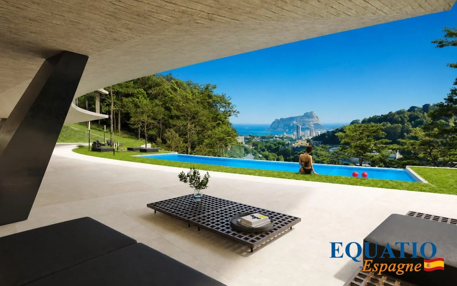 1 - vendita casa vista mare moraira - costa blanca comunità valenciana spagna