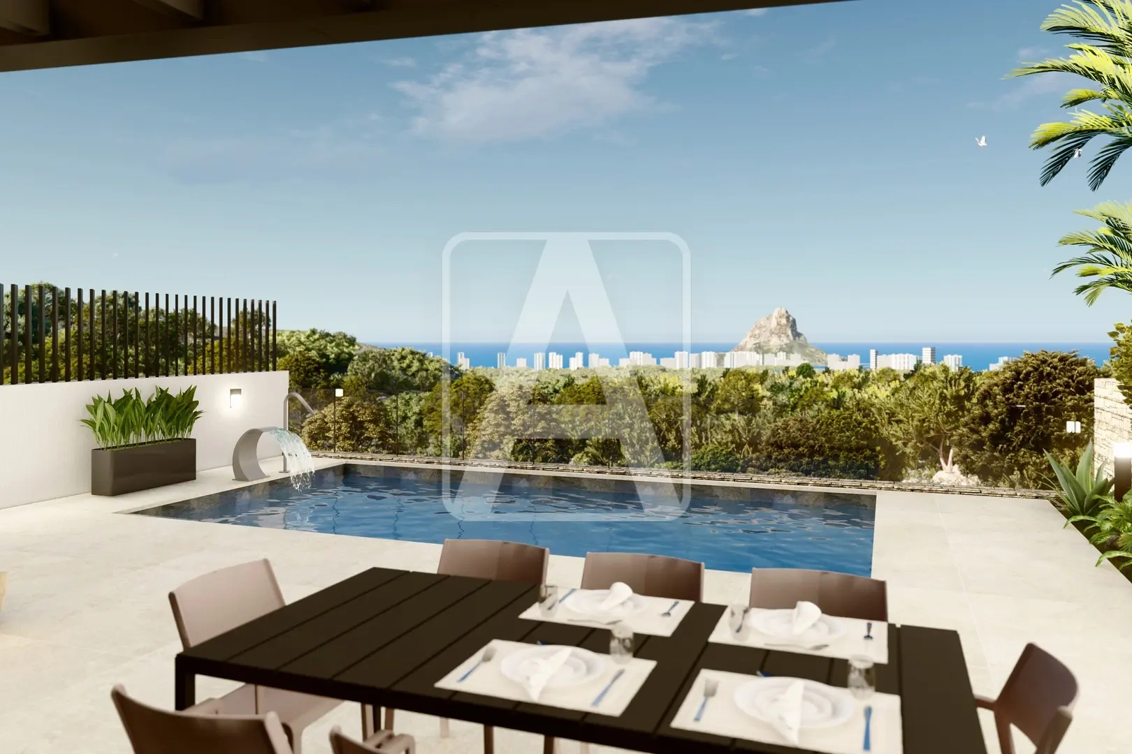 2 - venda casa vista de mar calpe - costa blanca comunidade valenciana espanha