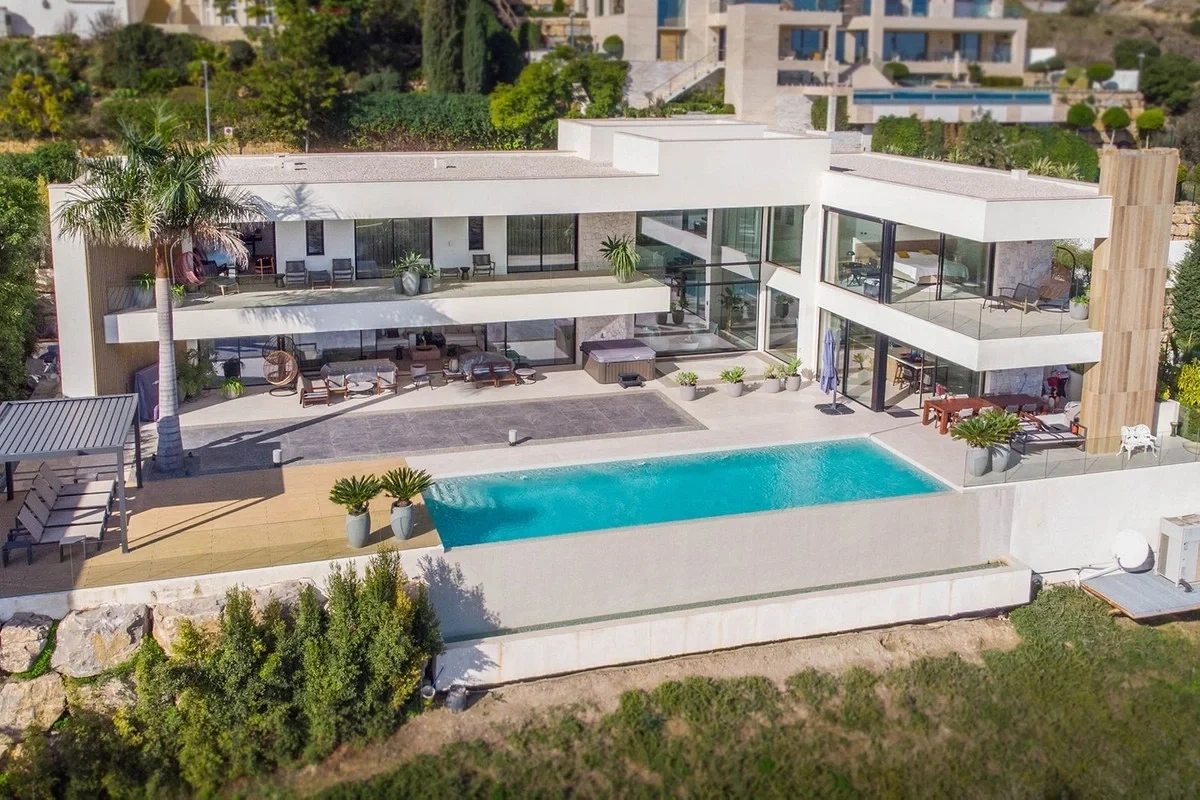 1 - sea view house for sale in benahavis - costa del sol andalusia spain