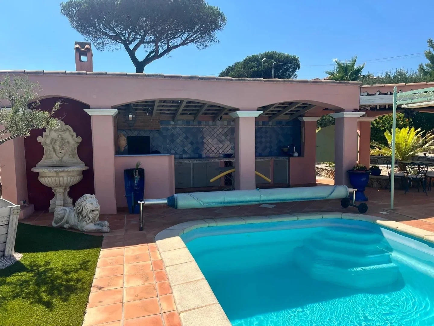1 - vendita villa spiaggia a piedi les issambres var francia