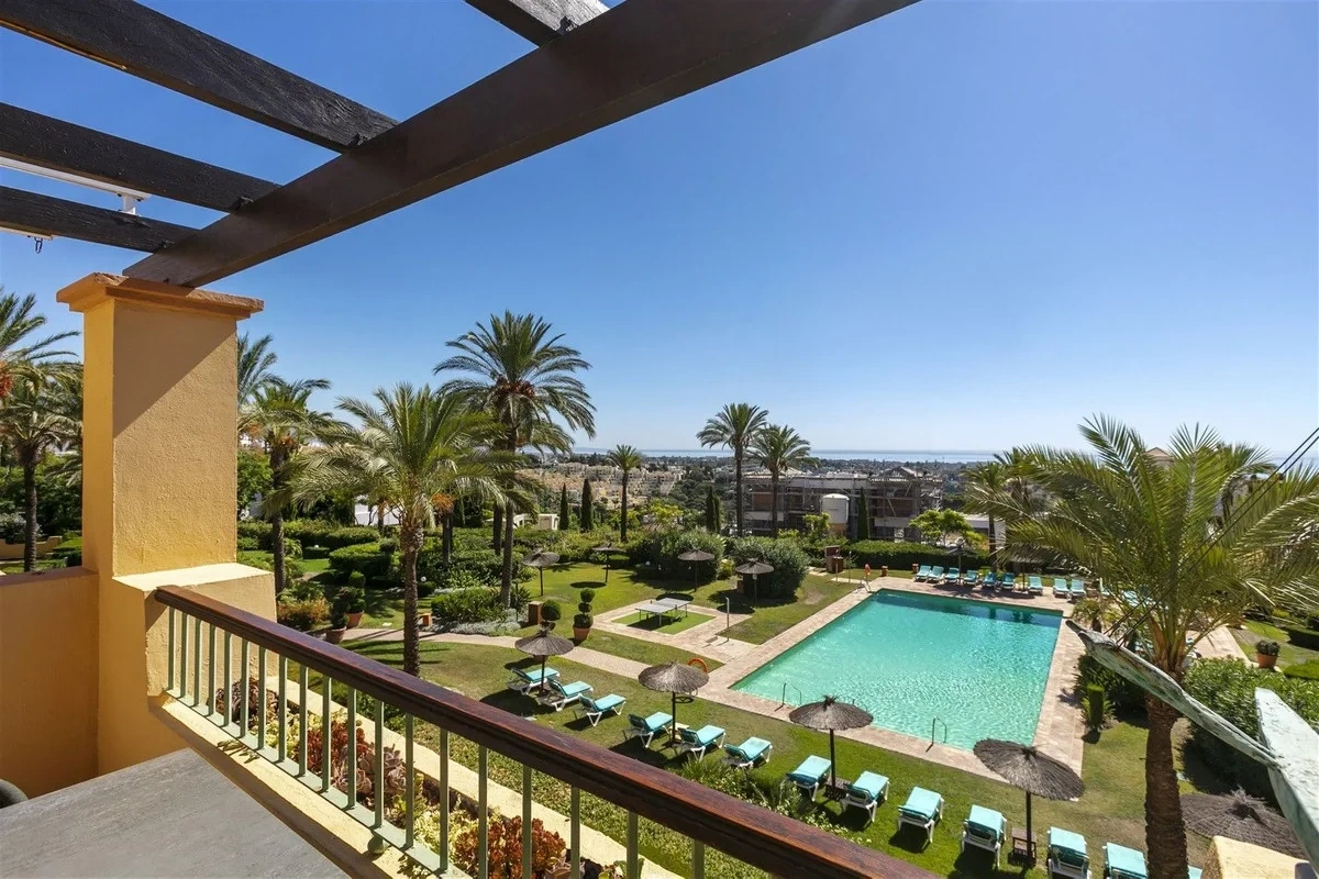 1 - venta apartamento vista al mar benahavis - costa del sol andalucía españa