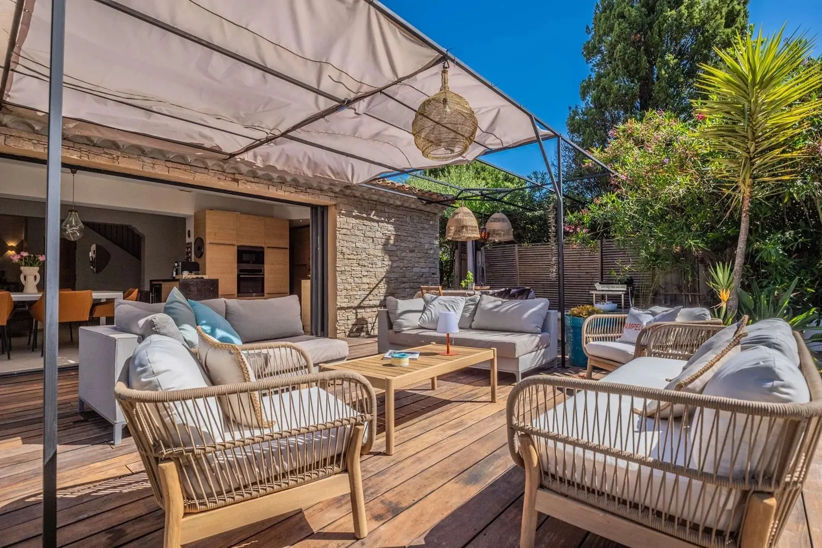 2 - location vacances villa plage à pied saint-tropez var france
