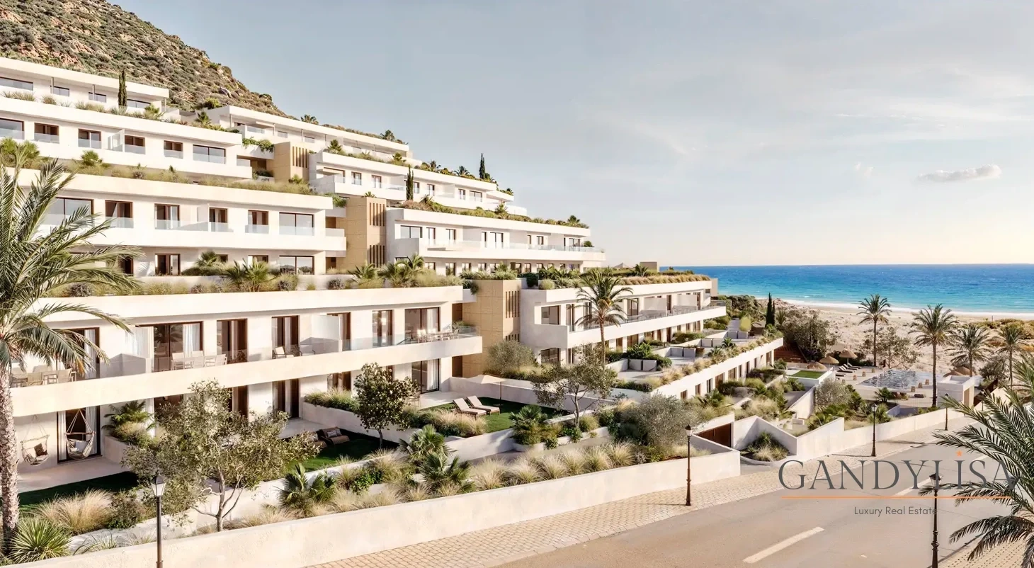 2 - продажа квартира вид моря mojacar андалусия испания