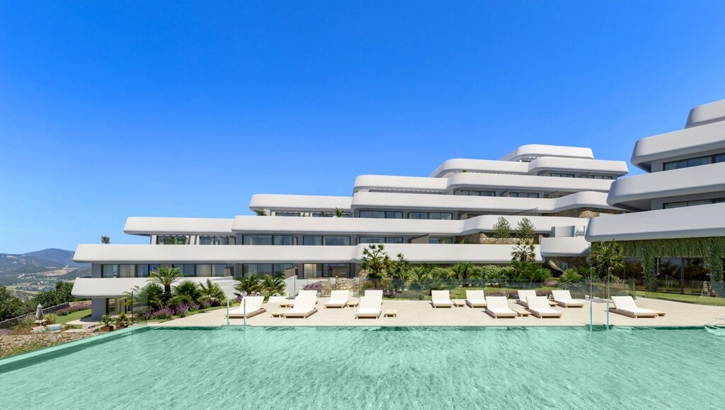1 - venta apartamento vista al mar casares - costa del sol andalucía españa