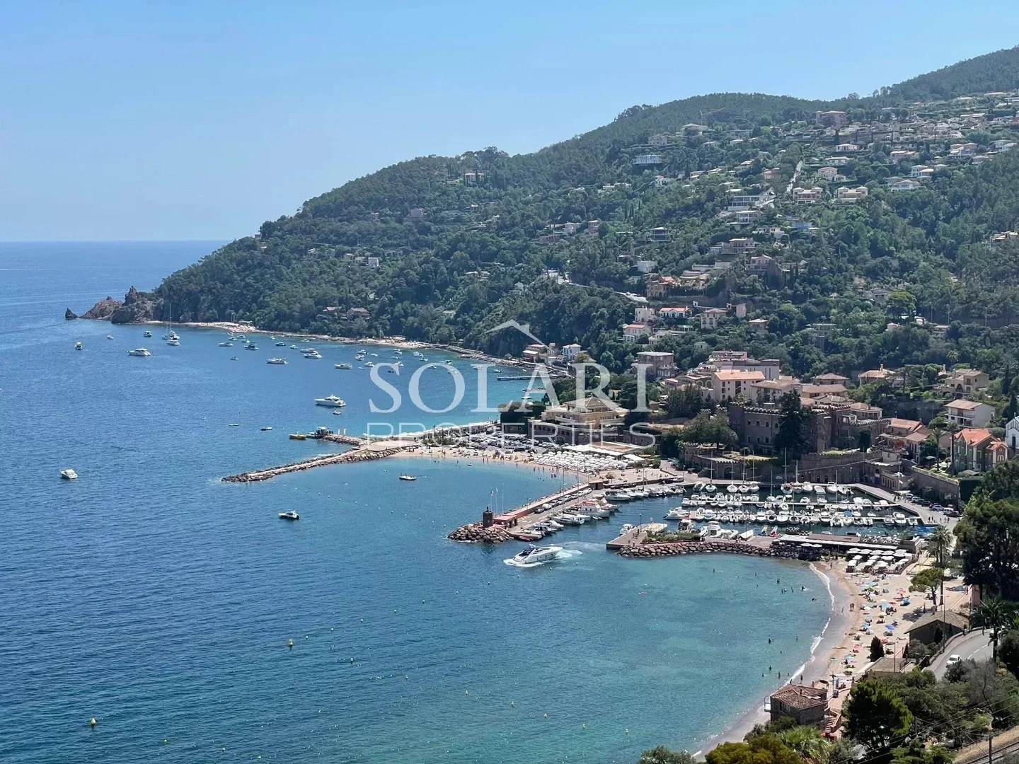 1 - verkauf haus meerblick théoule-sur-mer alpes-maritimes frankreich