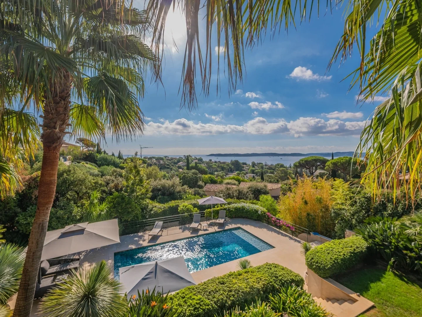 2 - vente villa vue mer sainte-maxime var france