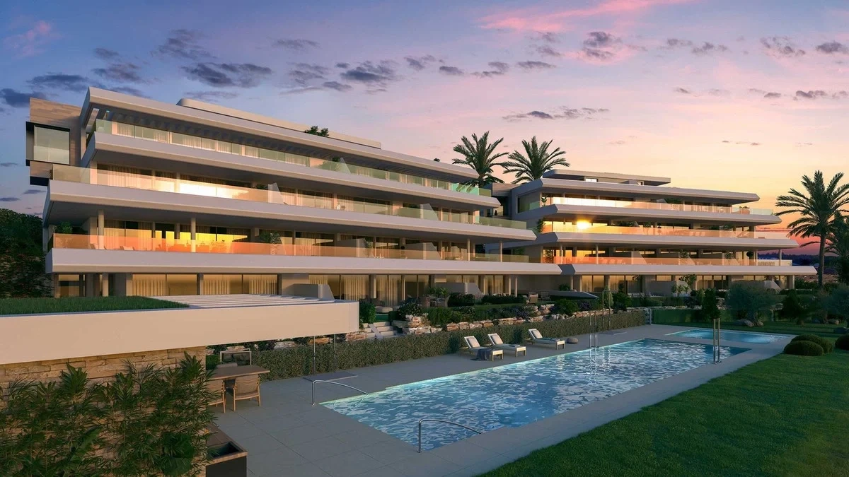 1 - venda apartamento vista de mar estepona - costa del sol andaluzia espanha