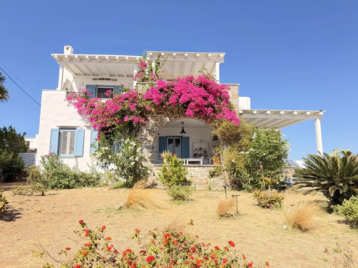 1 - vente maison vue mer paros - cyclades egée méridionale grèce