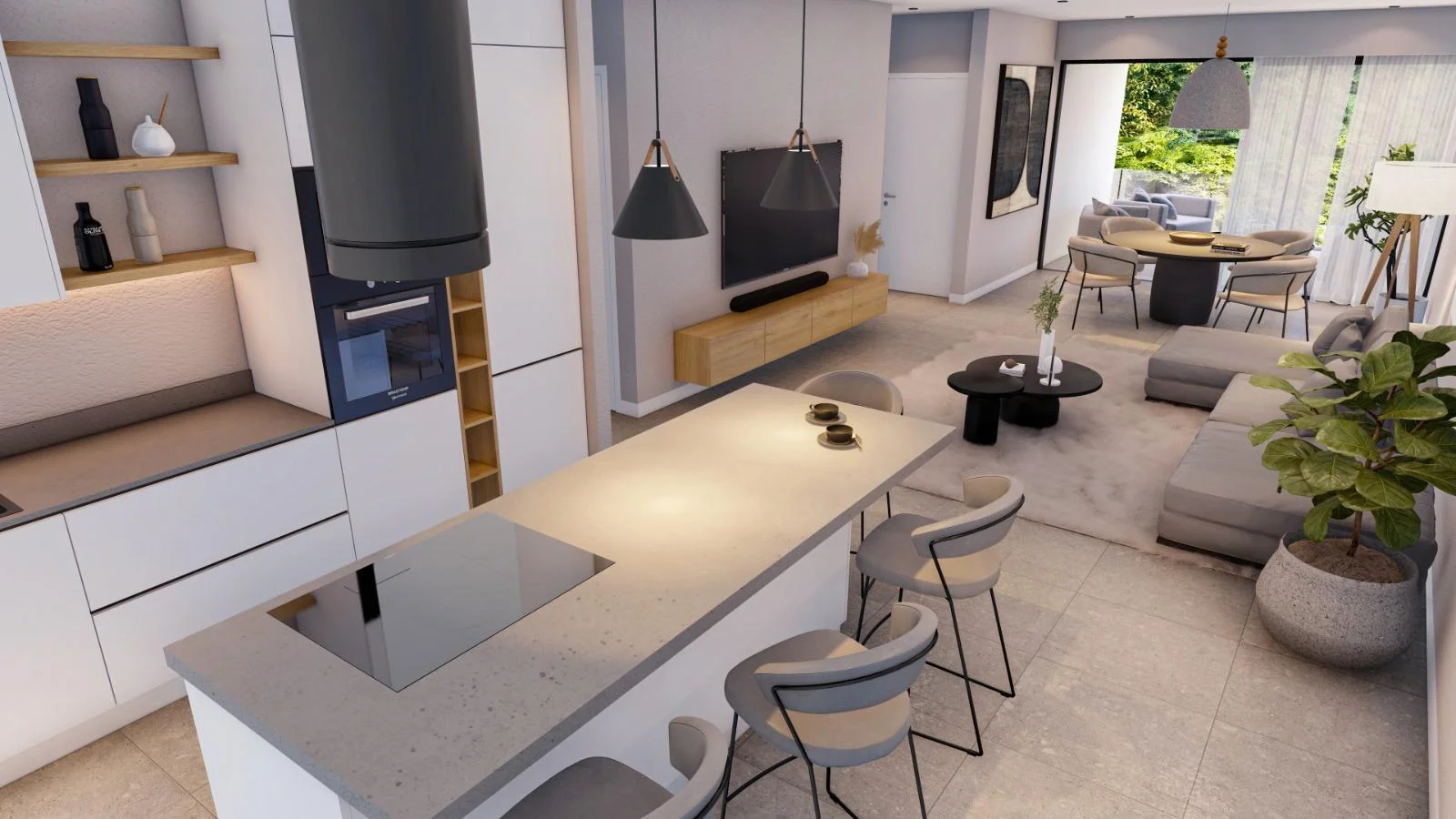 2 - vente appartement trou aux biches pamplemousses île maurice