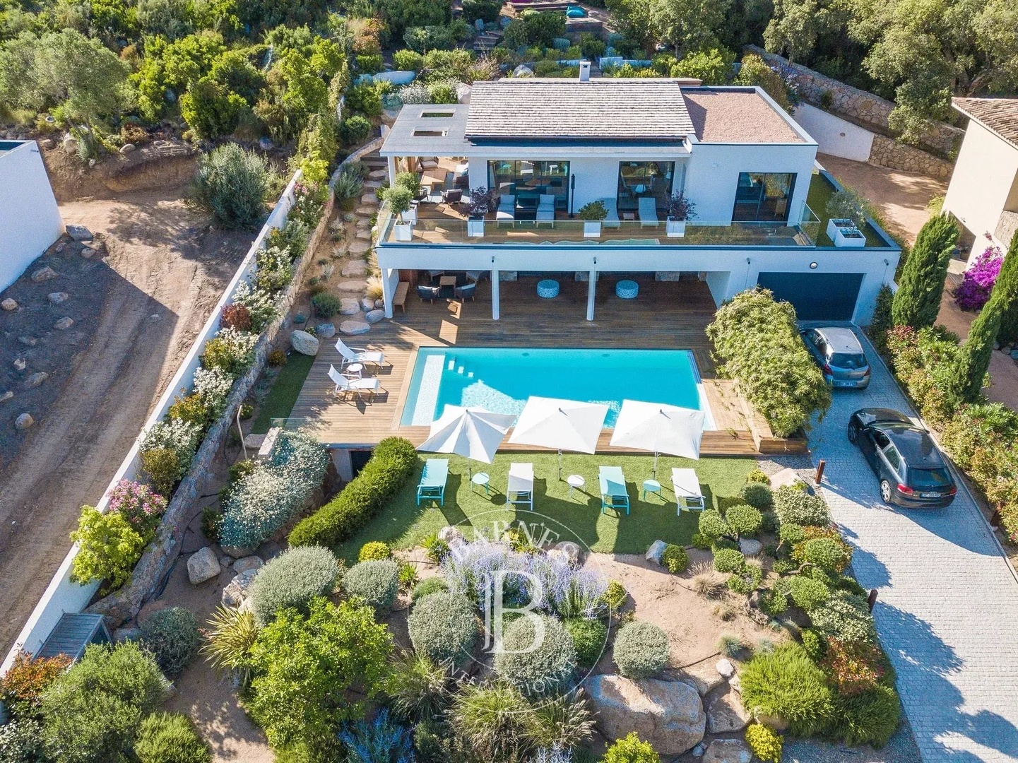 1 - sea view house for vacation rentals in sainte-lucie-de-porto-vecchio corsica (south) france