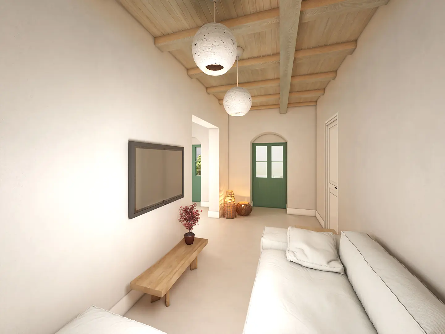 2 - house for sale in inousses north aegean greece