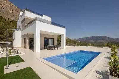 2 - vente villa vue mer polop - costa blanca communauté valencienne espagne