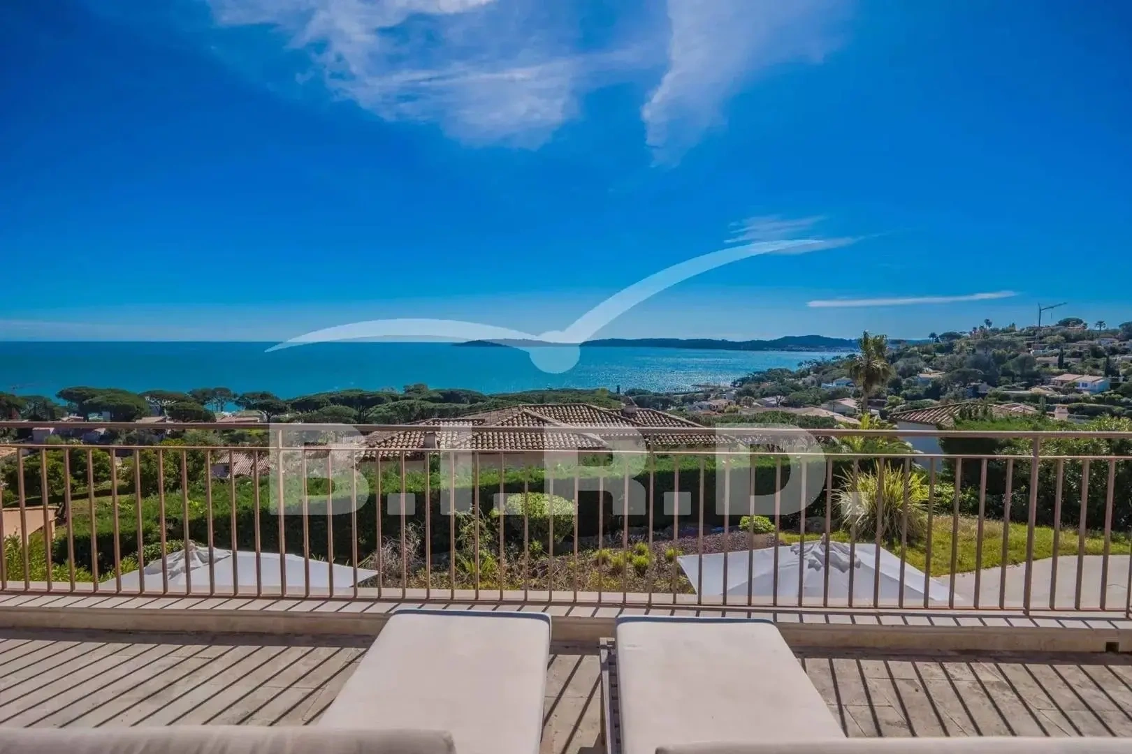 1 - affitto vacanze casa vista mare sainte-maxime var francia