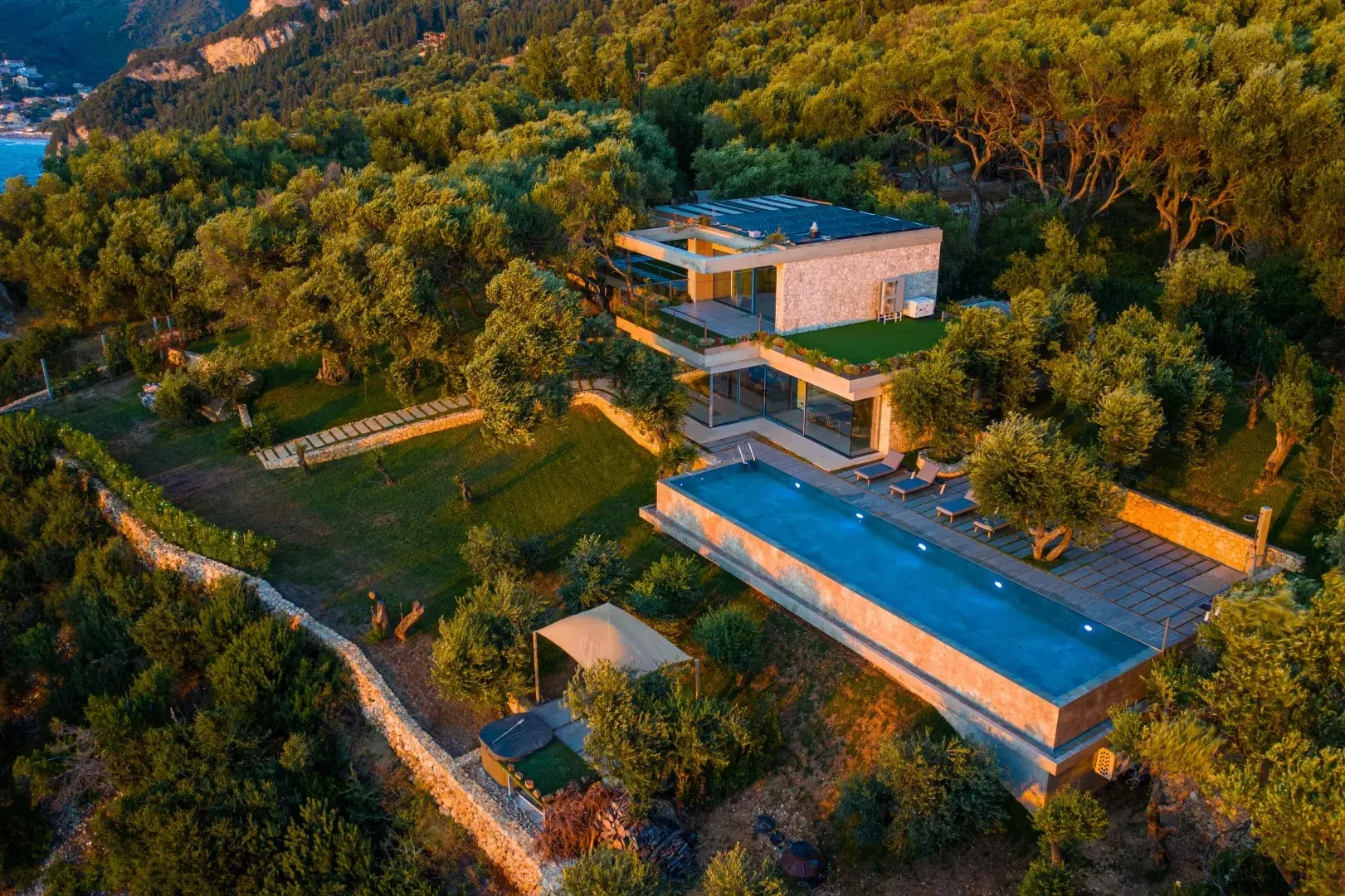 1 - vente maison corfu îles ioniennes grèce