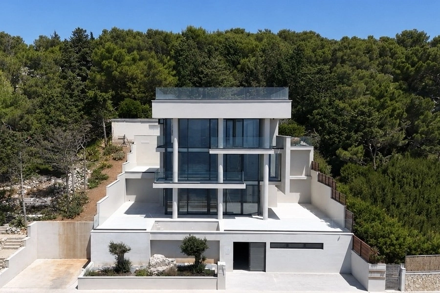 2 - vente villa vue mer hvar split-dalmatie croatie