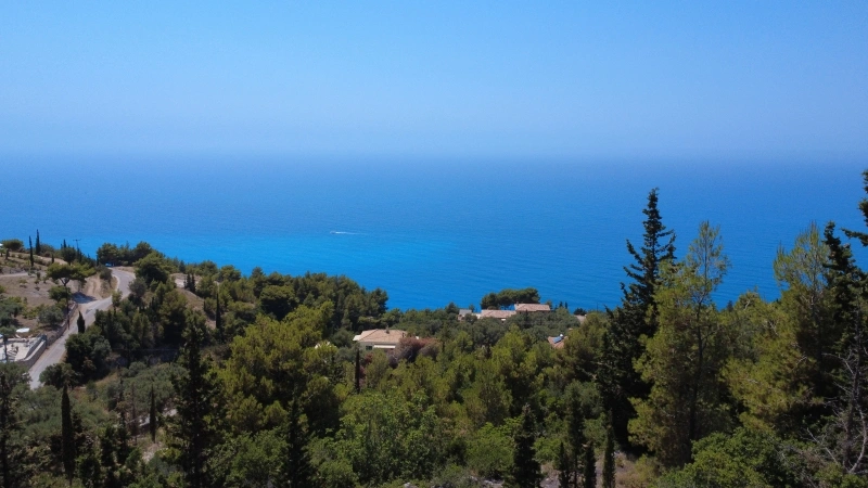 1 - venta terreno vista al mar lefkada islas jónicas grecia