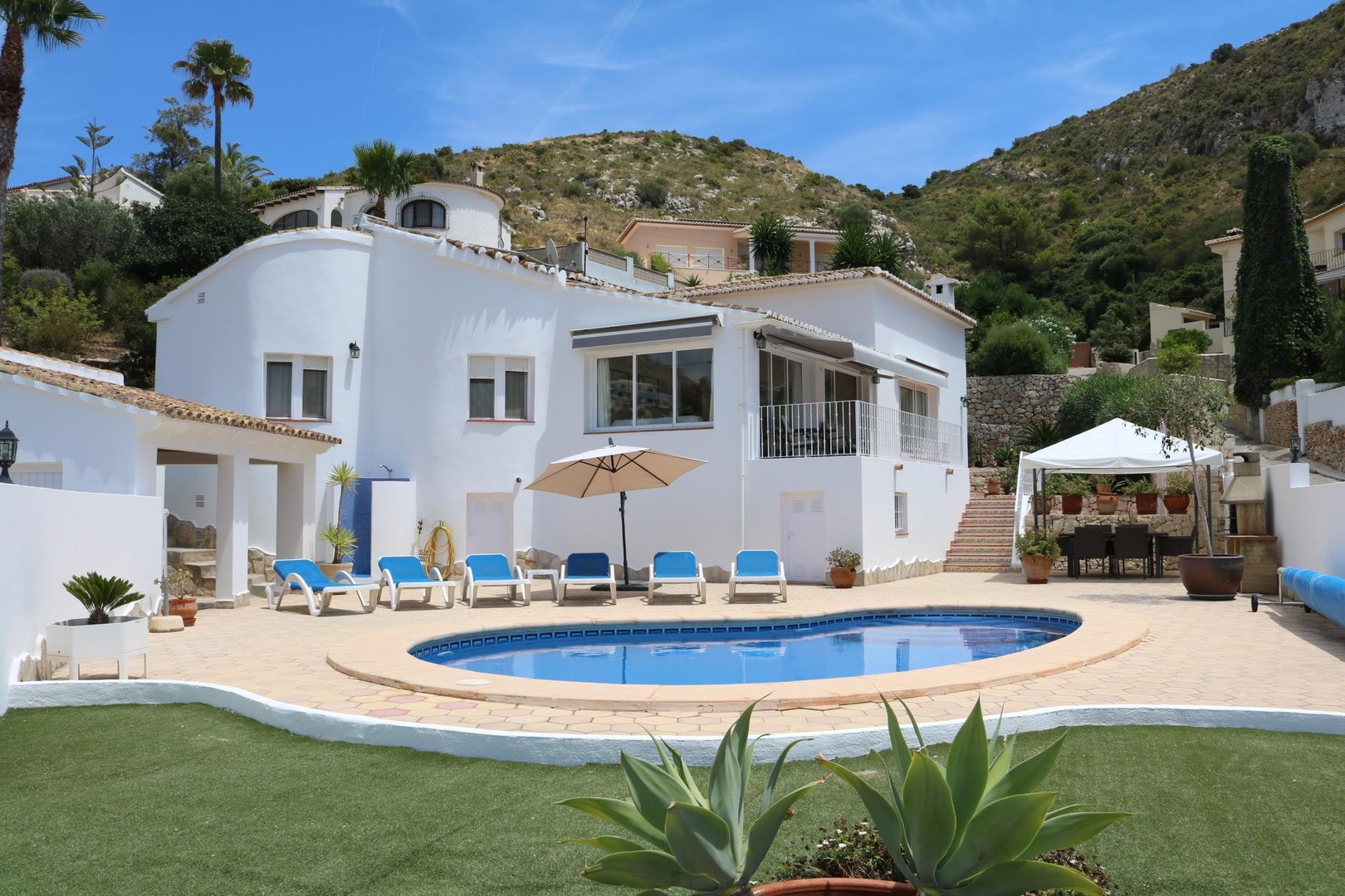 1 - beach walk house for vacation rentals in moraira - costa blanca valencian community spain