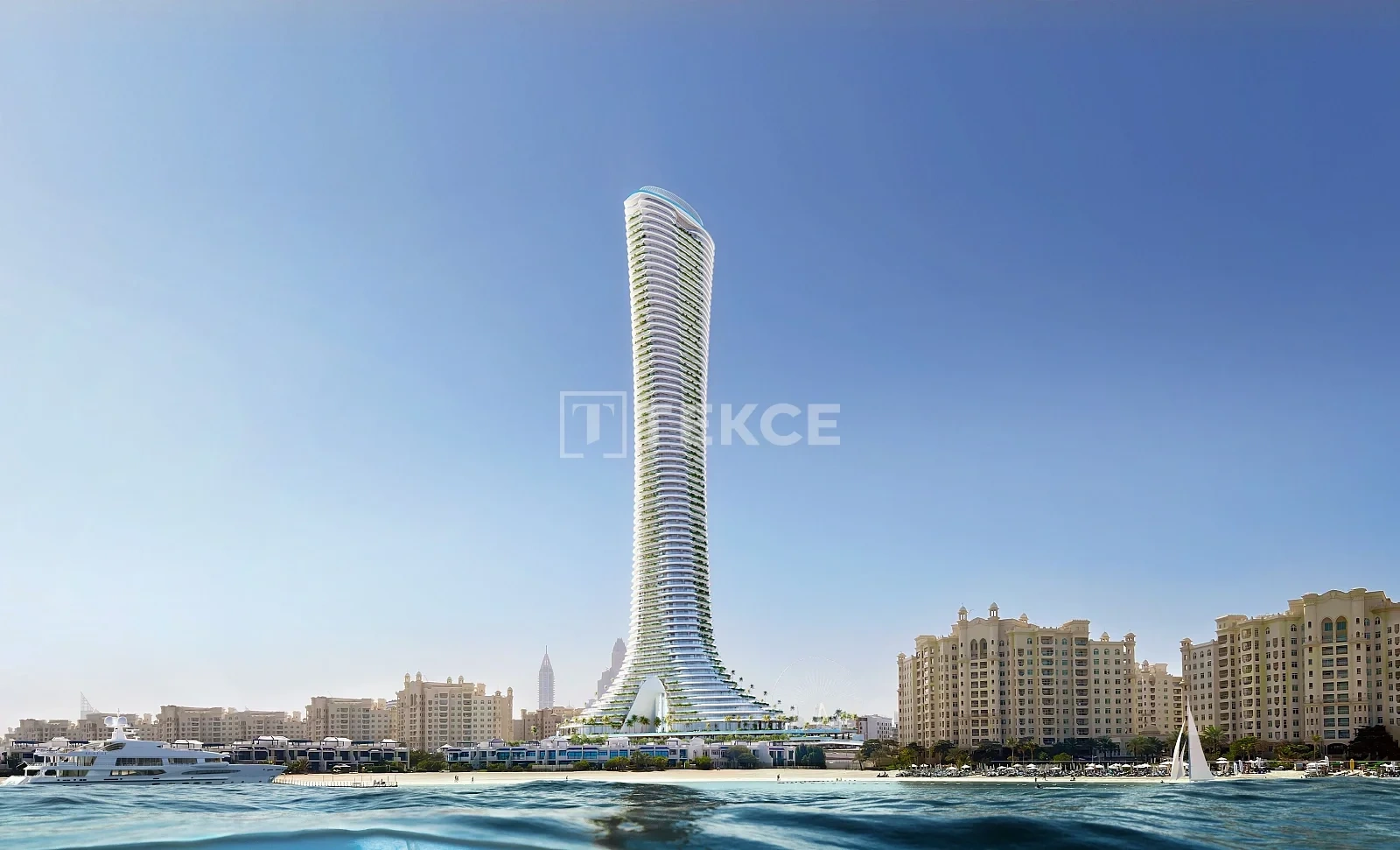 1 - vente appartement pieds dans l'eau dubai dubai émirats arabes unis