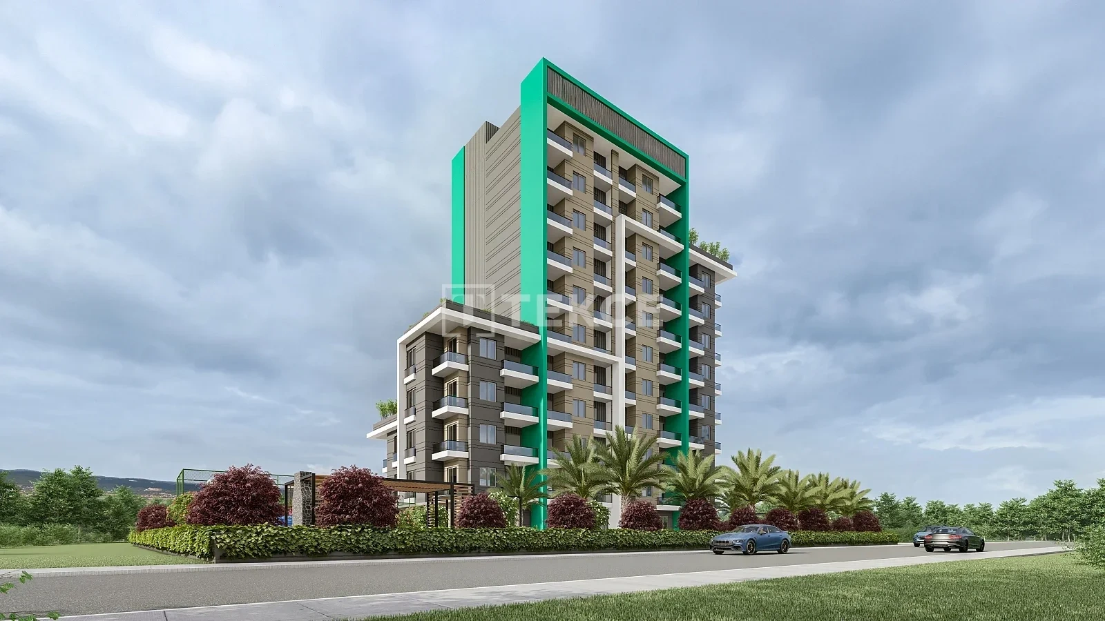 1 - vente appartement plage à pied mezitli mersin turquie