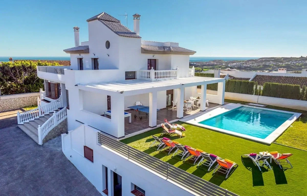 2 - vente maison vue mer mijas andalousie espagne