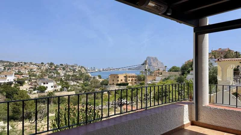 2 - verkoop huis uitzicht op zee calpe - costa blanca valencian community spanje