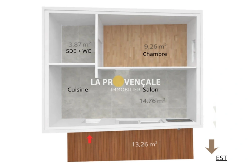 2 - apartment for sale in gréasque bouches-du-rhône france