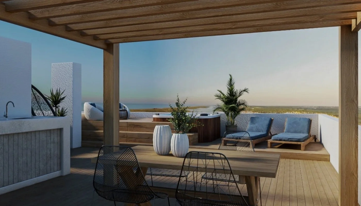 1 - продажа квартира вид моря tavira алгарве португалия
