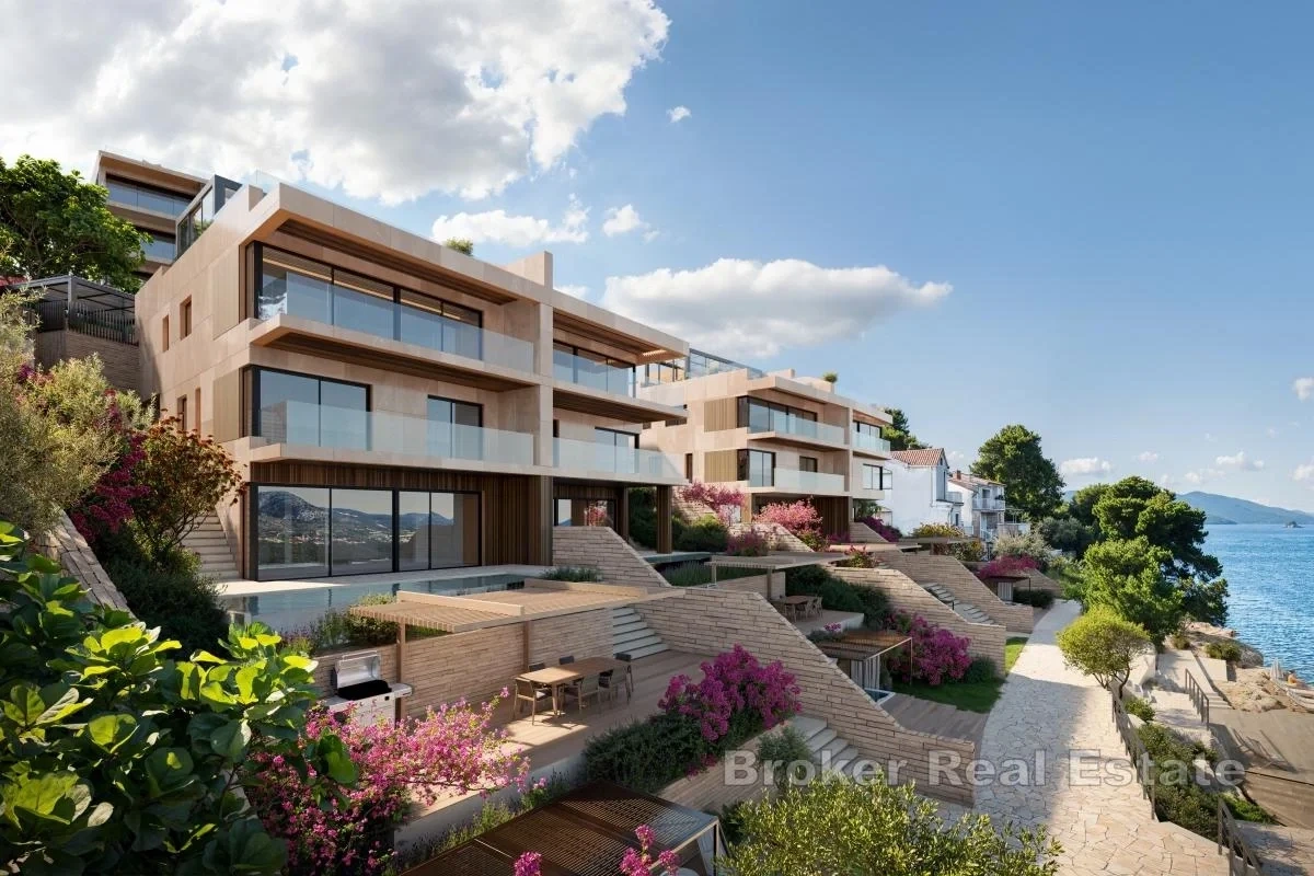 2 - vente appartement pieds dans l'eau ciovo split-dalmatie croatie