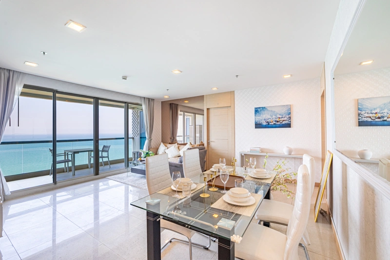 1 - vente appartement pieds dans l'eau pattaya chonburi thaïlande