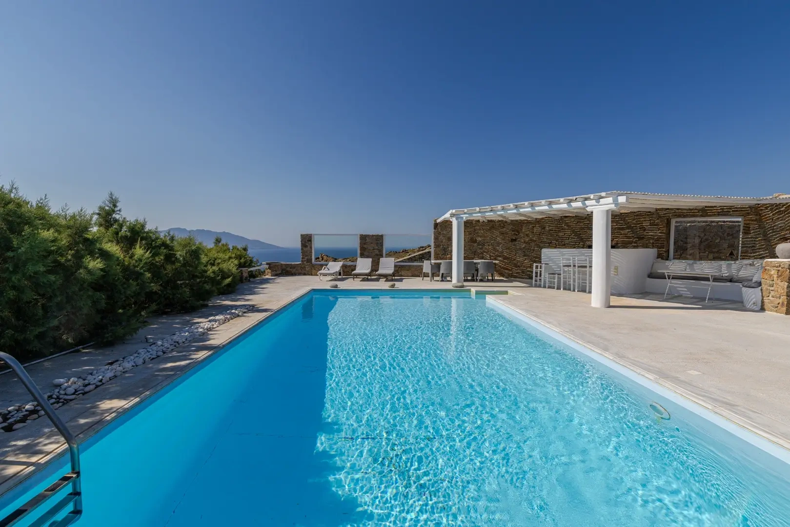 1 - sea view villa for sale in mykonos - cyclades south aegean greece