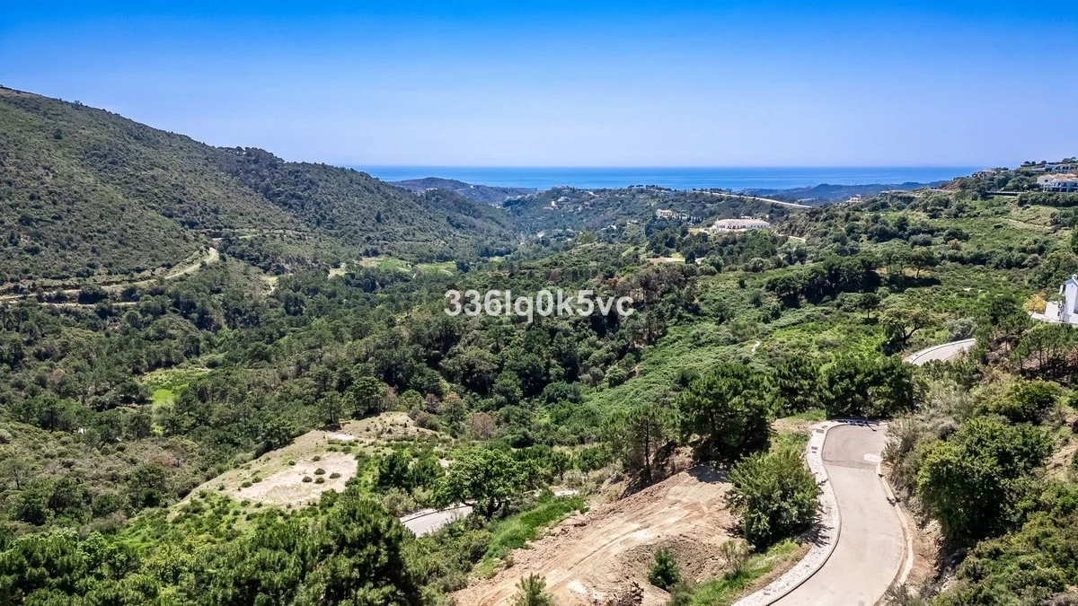 1 - verkauf grundstück meerblick benahavis - costa del sol andalusien spanien