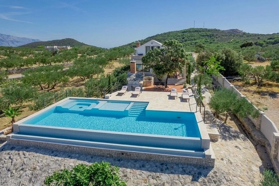 2 - verkoop landgoed uitzicht op zee brač split-dalmatia kroatië
