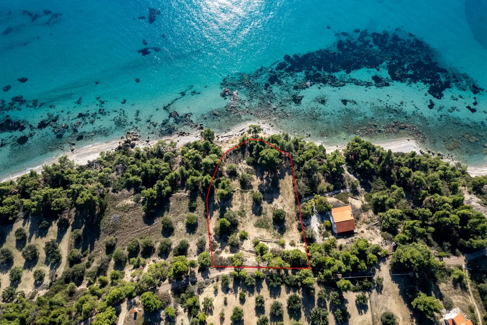 2 - sea view plot of land for sale in possidi central macedonia greece