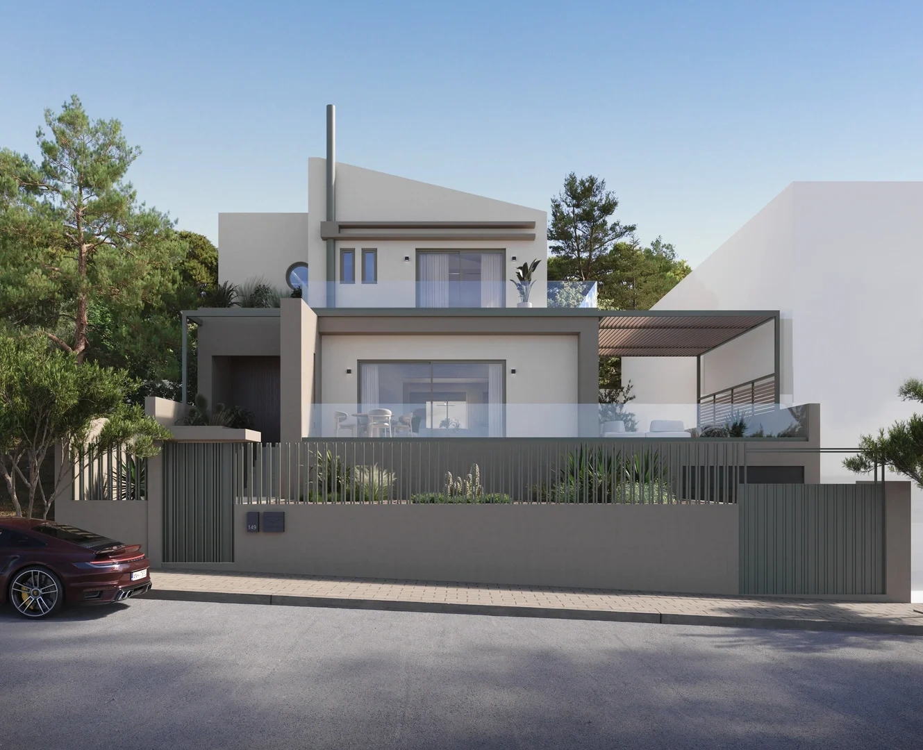 1 - verkoop huis uitzicht op zee glyfada attica griekenland
