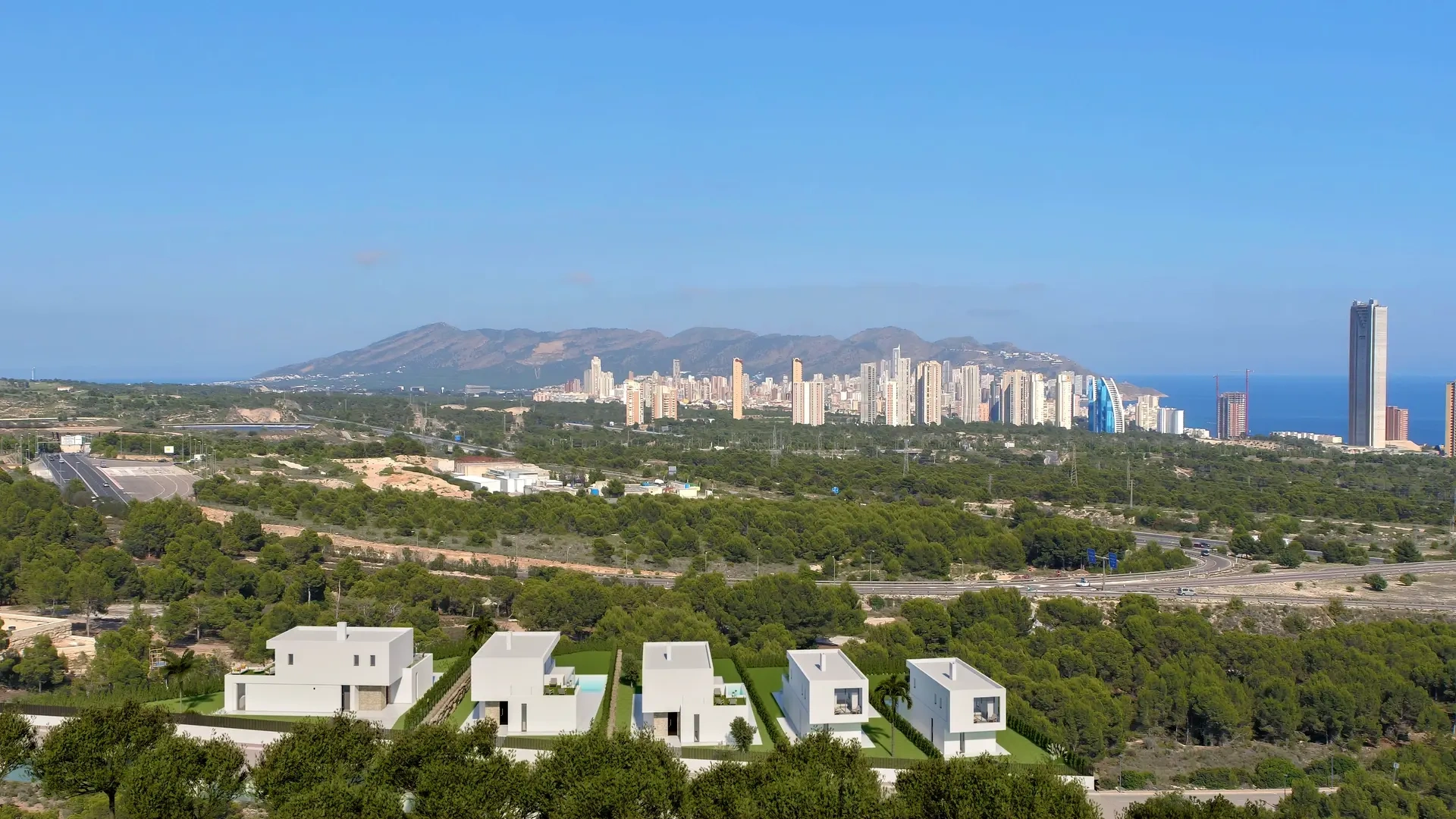 2 - vente maison vue mer finestrat - costa blanca communauté valencienne espagne