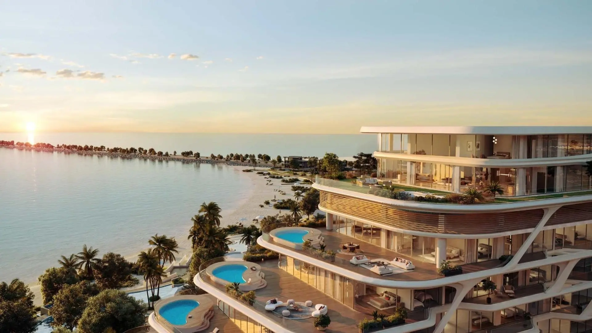 1 - vente appartement pieds dans l'eau abu dhabi abu dhabi émirats arabes unis