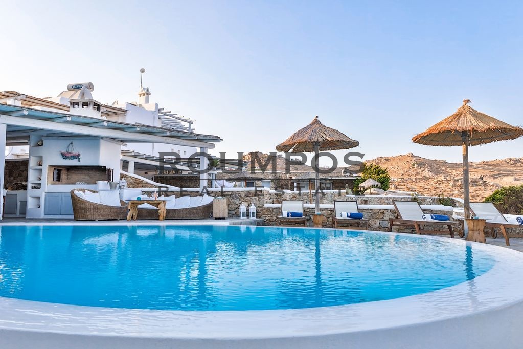 1 - vente maison vue mer mykonos - cyclades egée méridionale grèce