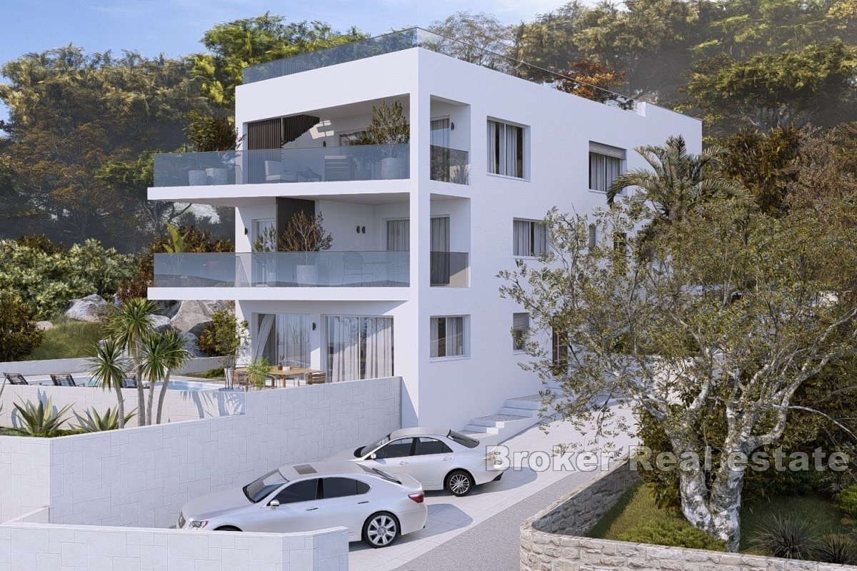 2 - продажа квартира вид моря ciovo сплитско-далматинская хорватия