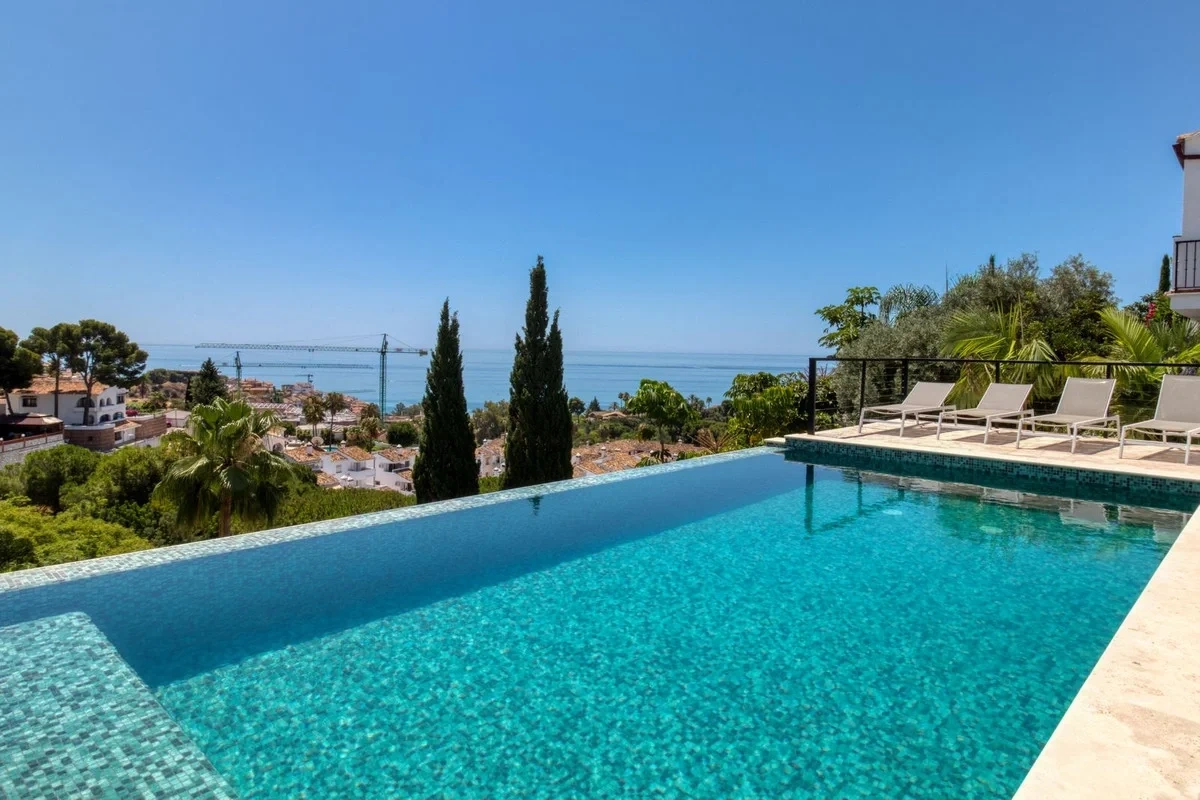 1 - sea view house for sale in benalmadena - costa del sol andalusia spain