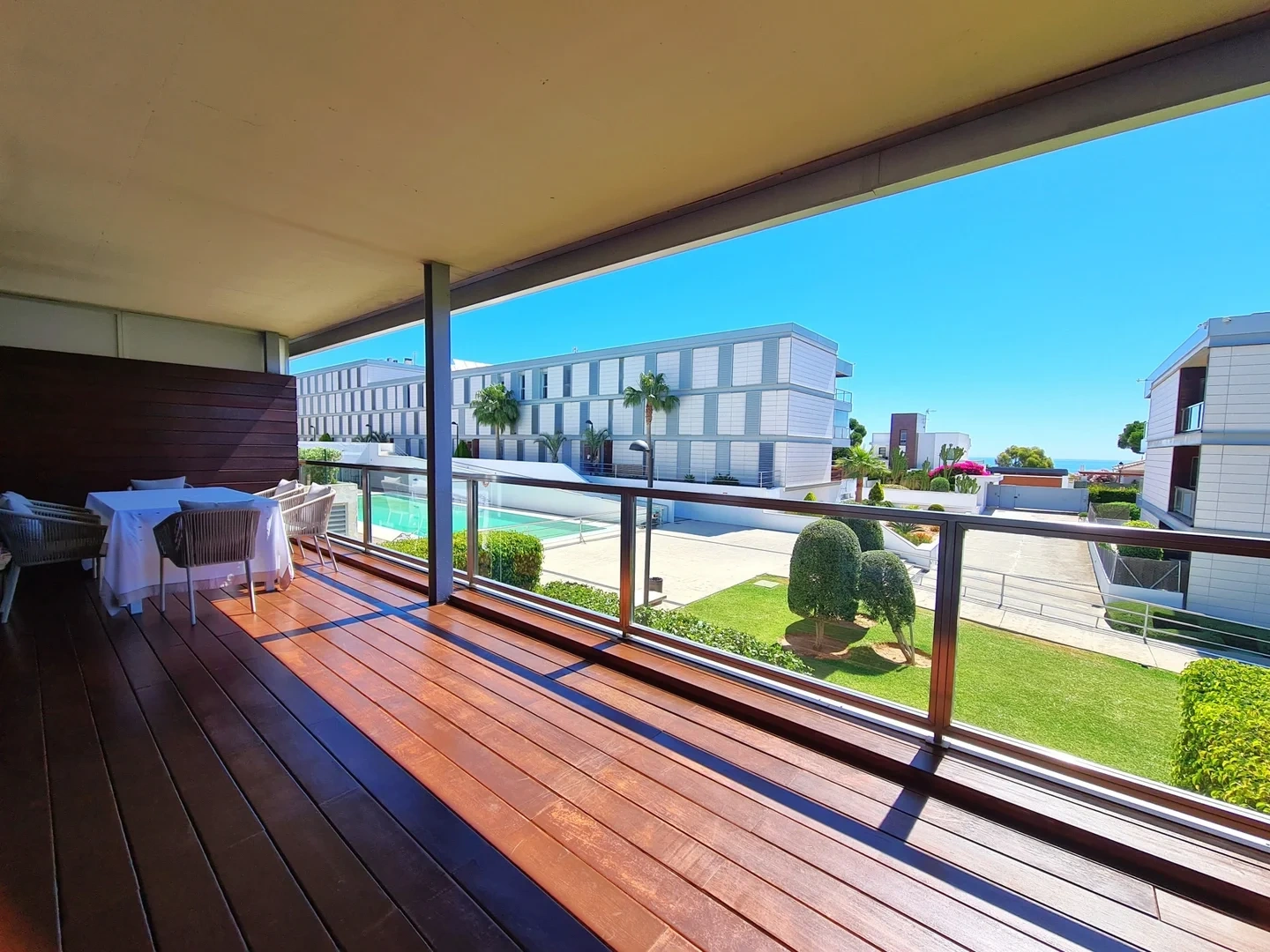 Wohnung meerblick mit Pool