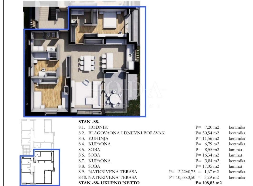 2 - venda apartamento labin istria croácia