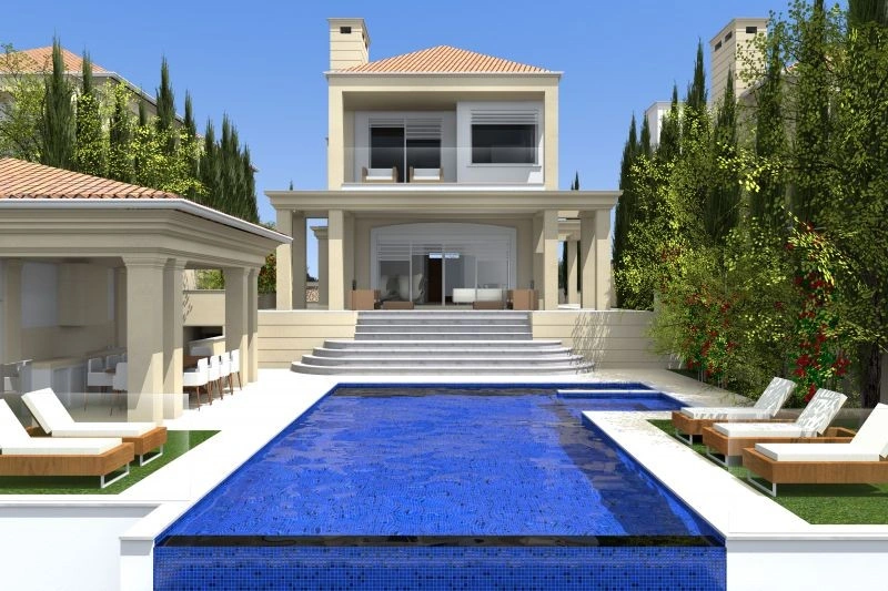 2 - venta villa vista al mar paphos pafos chipre