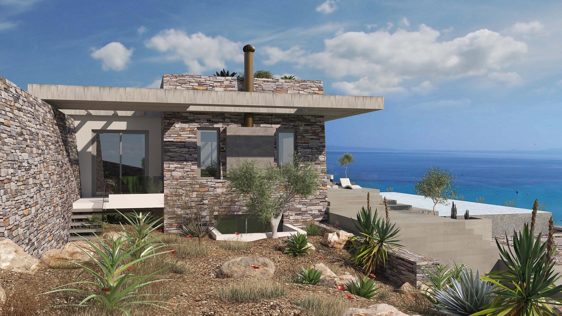 1 - vente maison vue mer kéa - cyclades egée méridionale grèce
