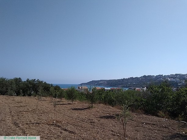 1 - sea view plot of land for sale in vámos crete greece