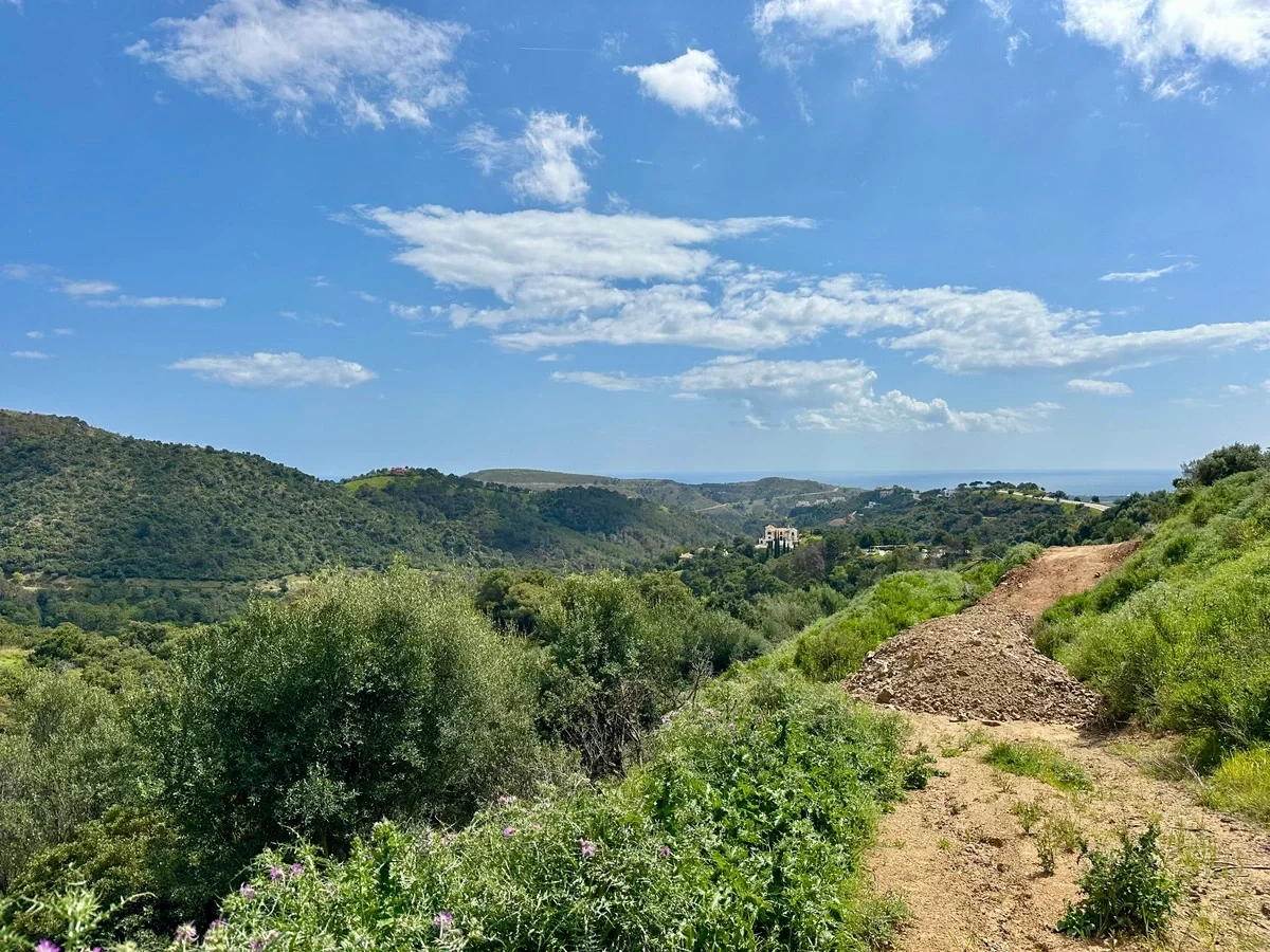1 - verkauf grundstück meerblick benahavis - costa del sol andalusien spanien