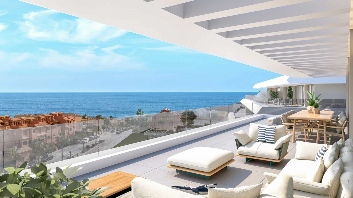 2 - venda apartamento vista de mar estepona - costa del sol andaluzia espanha